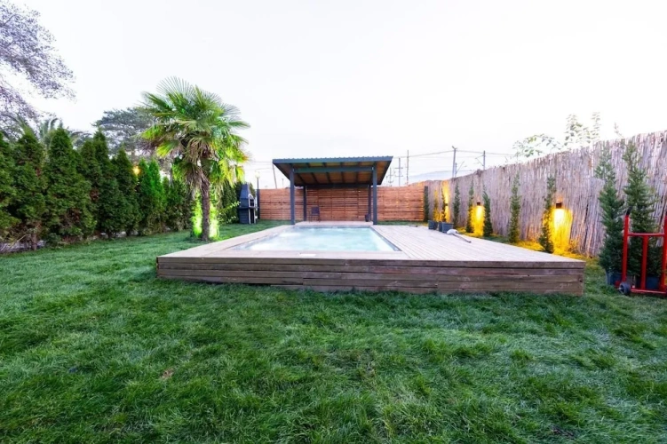 Villa with pool view