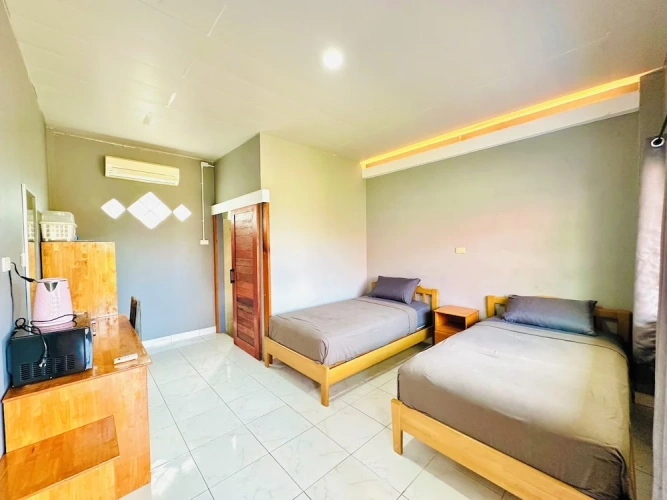 Standard Twin room with view