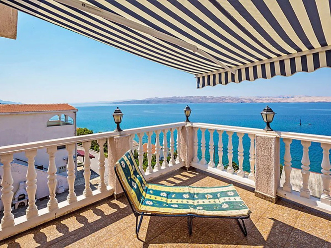 Apartment Delfin Karlobag 35749