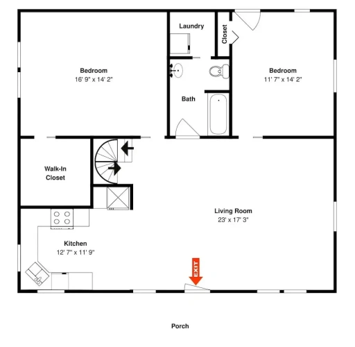 3 Bedrooms Cottage