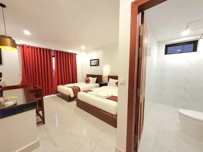Deluxe Twin room with balcony