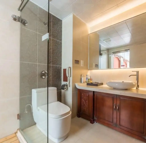 Standard Twin room with mountain view