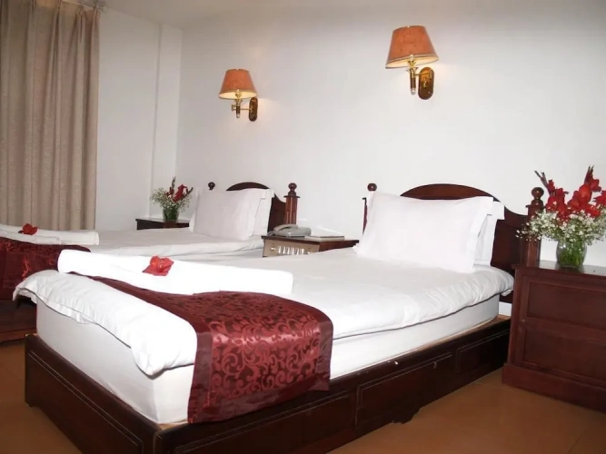 Deluxe Twin room with city view
