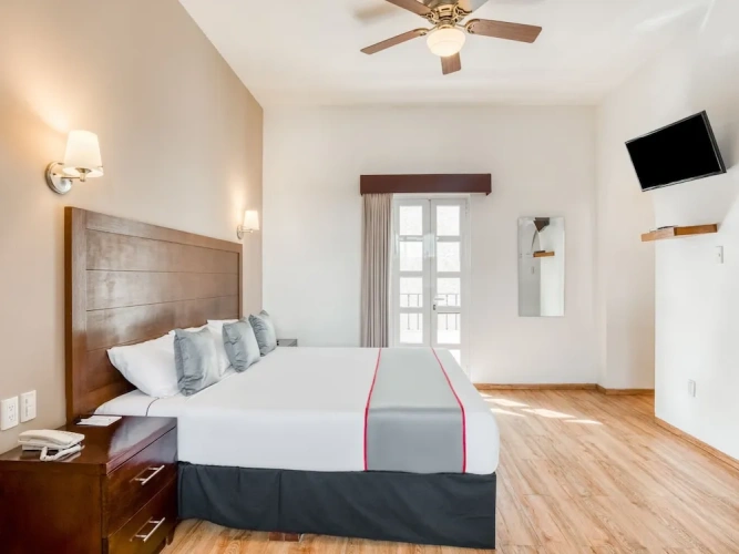 Standard Quadruple room with balcony and with view