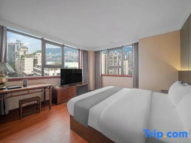 1 Bedroom Standard Double room with city view