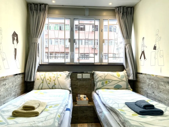 Standard Double room with city view