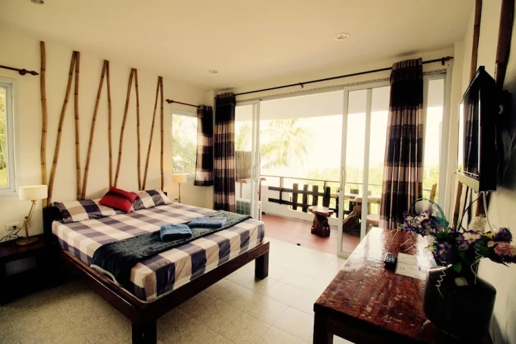 Standard Double room with balcony and with view
