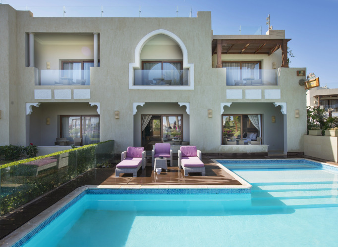 Sunrise Arabian Beach ResortOver view