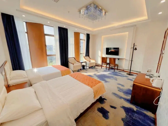 Family Suite with courtyard view