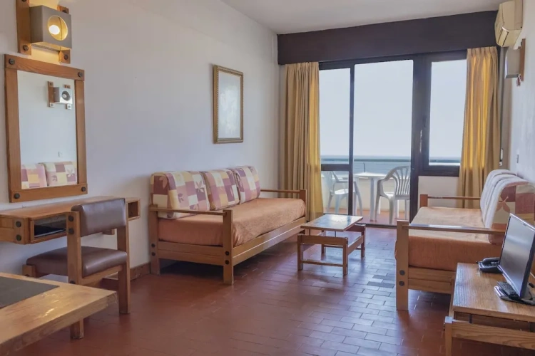 Studio with balcony
