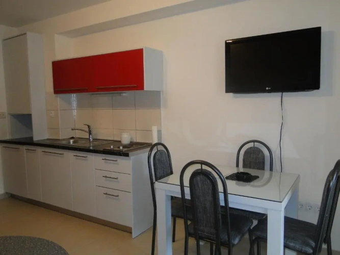Studio with balcony and with view