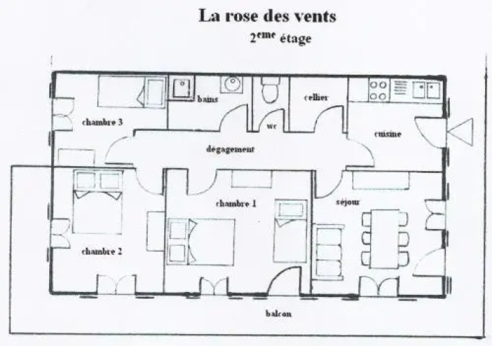 Appartement 7 Pers. Dans Chalet Classe 2* 70075