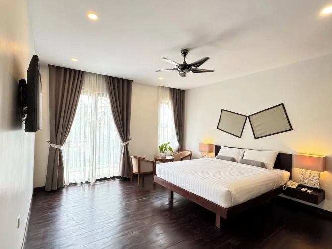 Standard Double room with balcony and with garden view