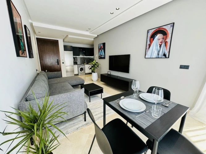 Premium Apartment with balcony and with city view
