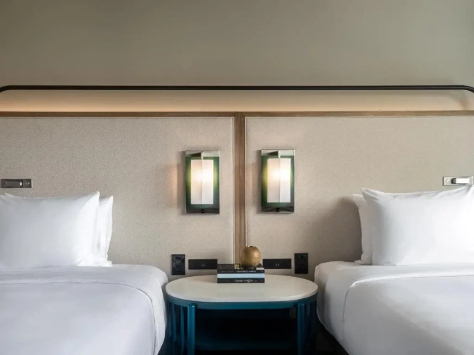 Standard Twin room with mountain view