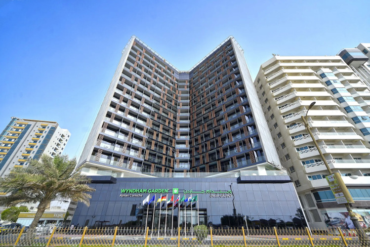 Wyndham Garden Ajman CornicheOver view