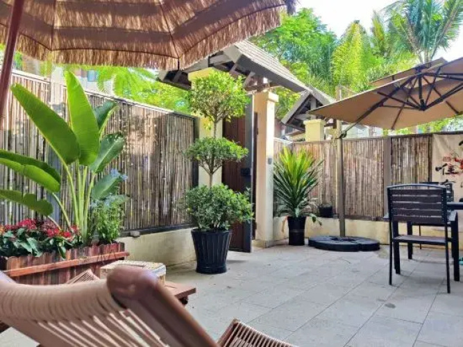 Stone courtyard