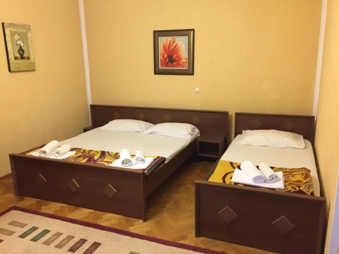 Comfort Triple room with balcony and with sea view