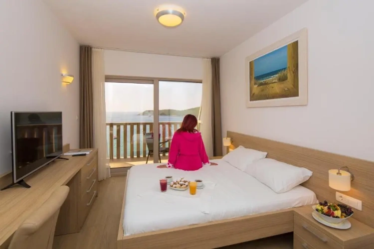 Standard Double room with balcony and with sea view