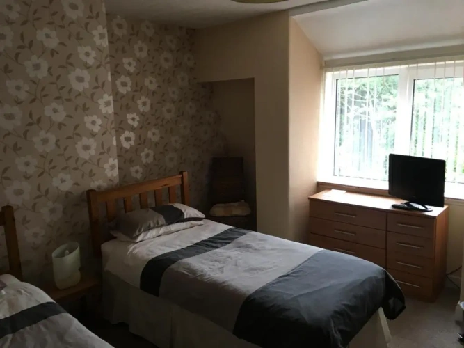 Standard Twin room with sea view