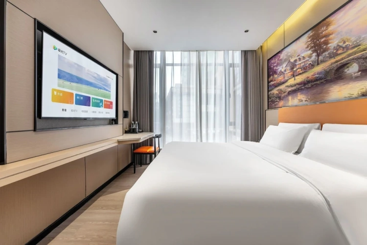 Deluxe Double room with city view