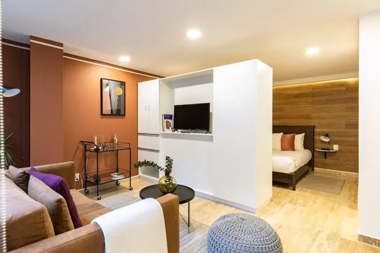 Cute Studio on top Floor in Condesa
