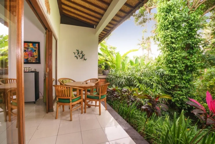 1 Bedroom Deluxe Quadruple room with garden view