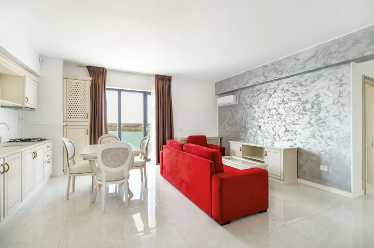 1 Bedroom Junior Suite with balcony and with partial sea view