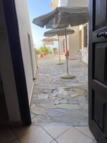 Studio with partial sea view