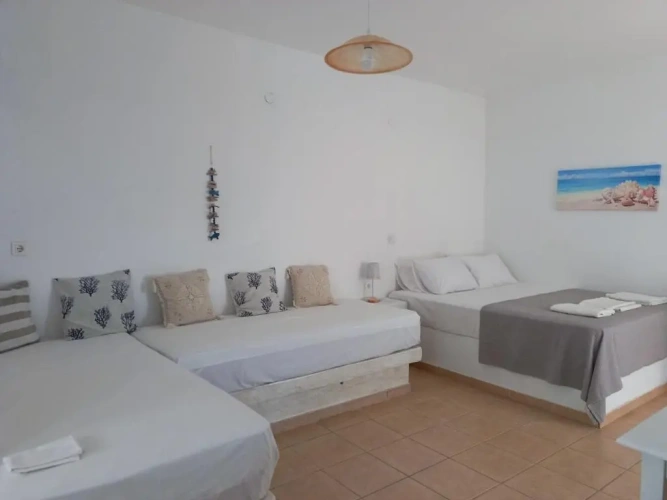 Standard Quadruple room with garden view