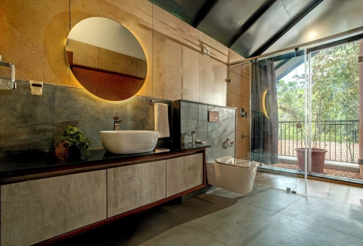 Premium Double room with balcony and with garden view
