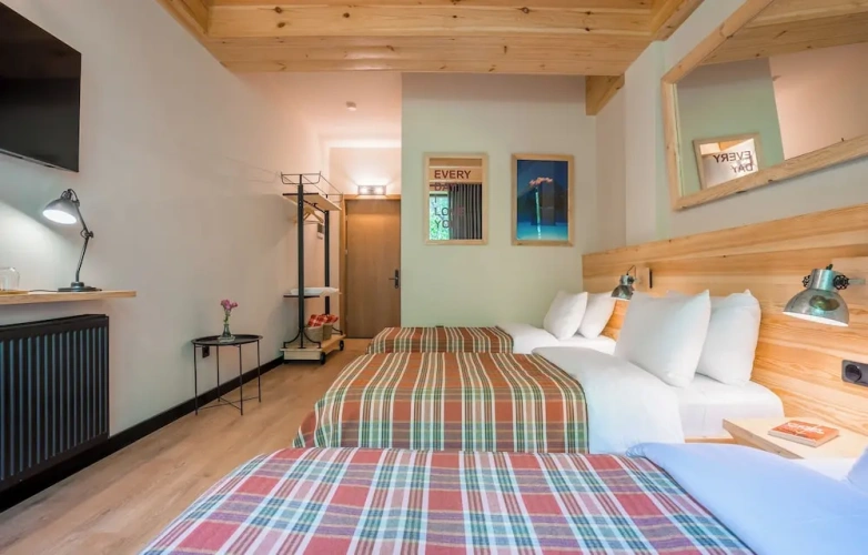 Triple room with garden view