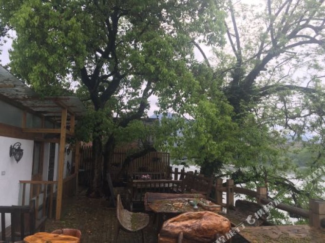 Outside