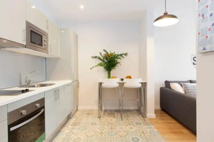 Stylish and centric 2-bedroom apartment in Eixample &Terrace P2
