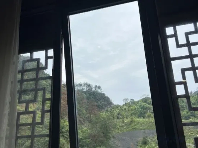 Outside