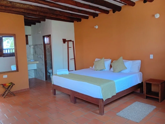 Deluxe Triple room with garden view