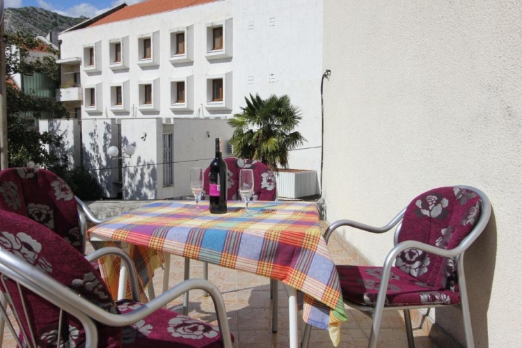 Apartment with balcony and with view
