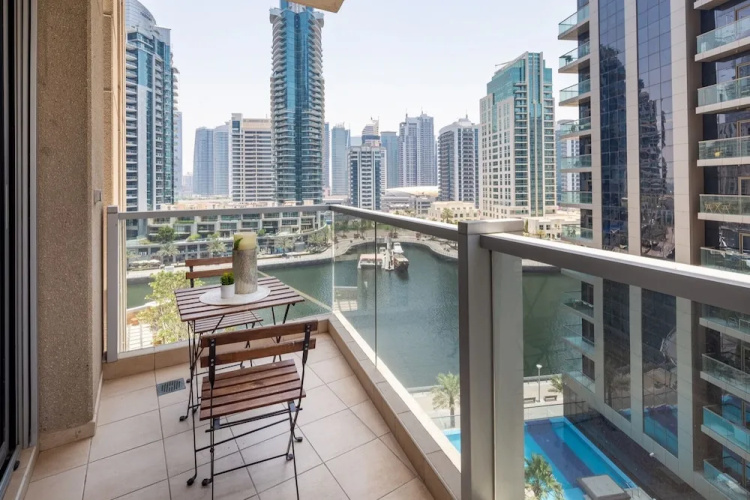 Modern + Bright 2BR With Dubai Marina Views!