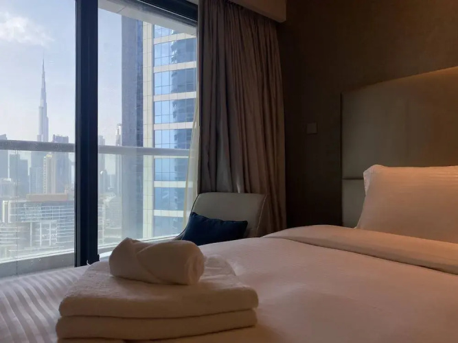 Lux BnB Paramount Tower I Burj Views