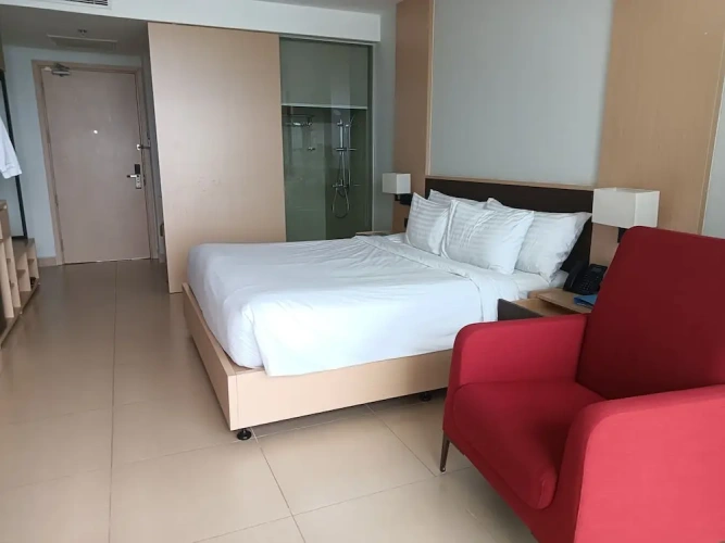 Deluxe Double room with partial sea view