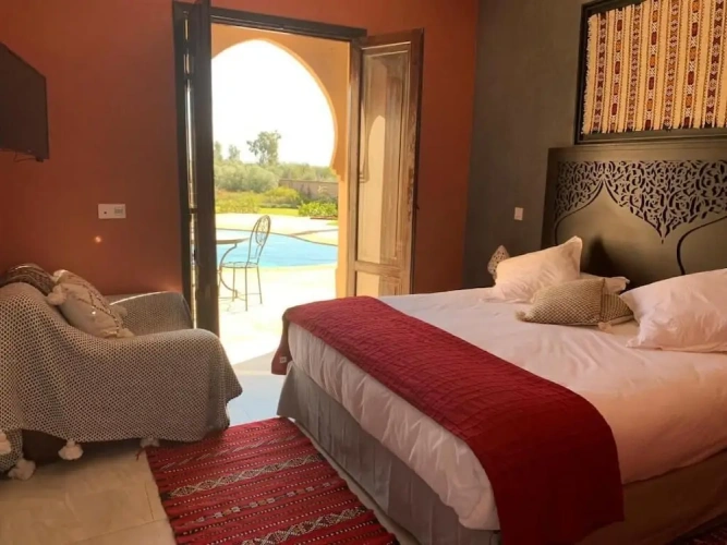 Luxury Double room with pool view