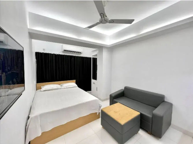 375 sqft 3 cozy Studio with Pool & Gym