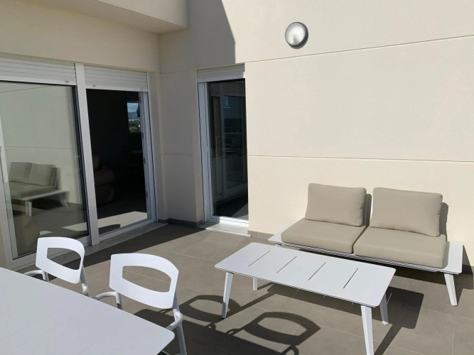 Penthouse panoramic sea view