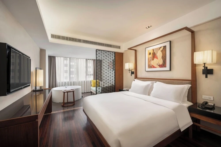 Deluxe Double room with city view