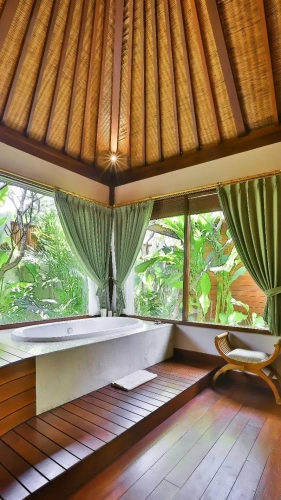 Bungalow with garden view