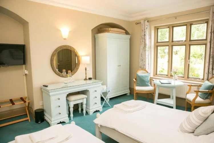 Standard Twin room with mountain view