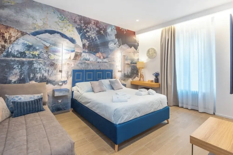 Deluxe Triple room with garden view