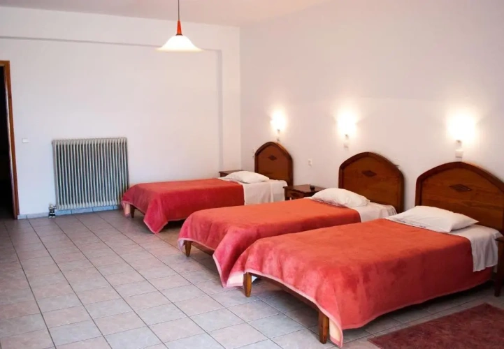Standard Quadruple room with balcony and with view