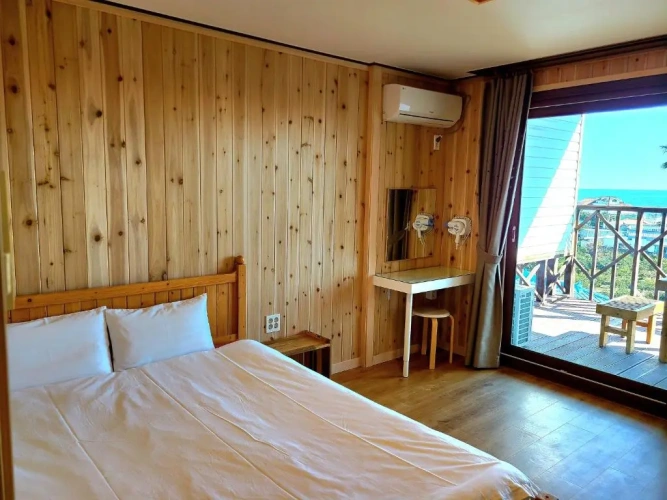 Standard Double room with balcony and with sea view
