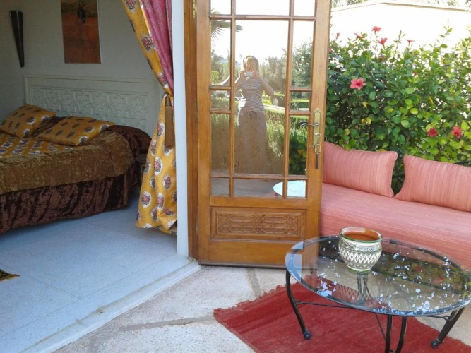 Suite with pool view